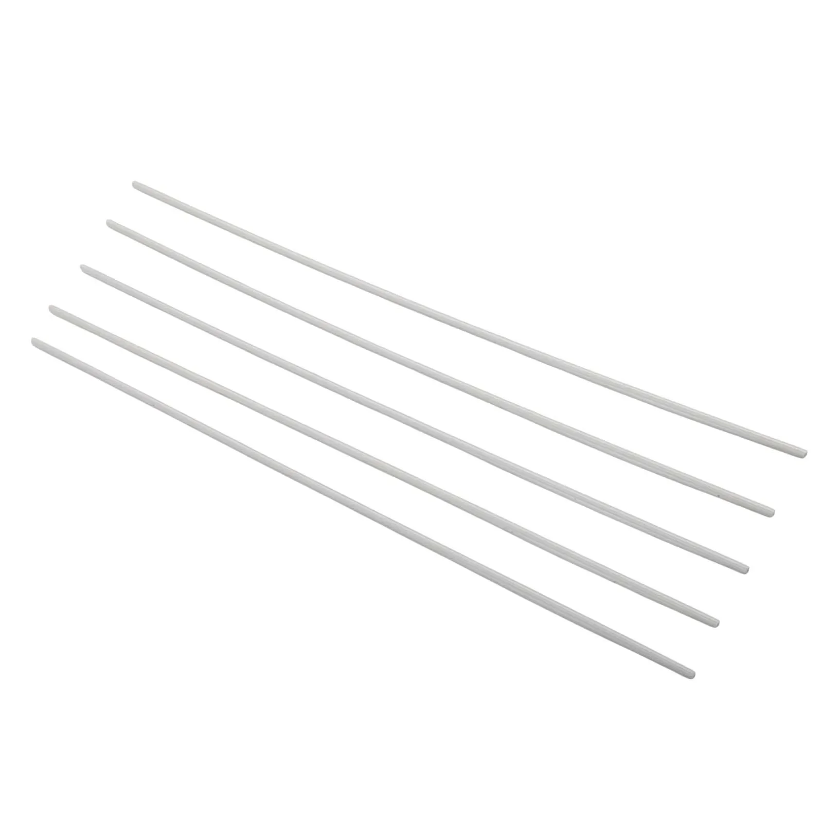 5 PCS ABS Round Tube Plastic Tube Diameter 250mm DIY Handmade Sand Table Material Model Building Accessories1/2/3/4/5/6mm