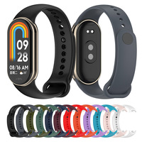Silicone Wrist Strap For Xiaomi Mi Band 10/9/8 NFC Smart Bracelet Wristband