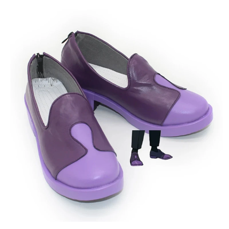chaussures-de-cosplay-anime-corbeau-en-cuir-pu-pour-halloween-accessoires-de-fete-decontractes