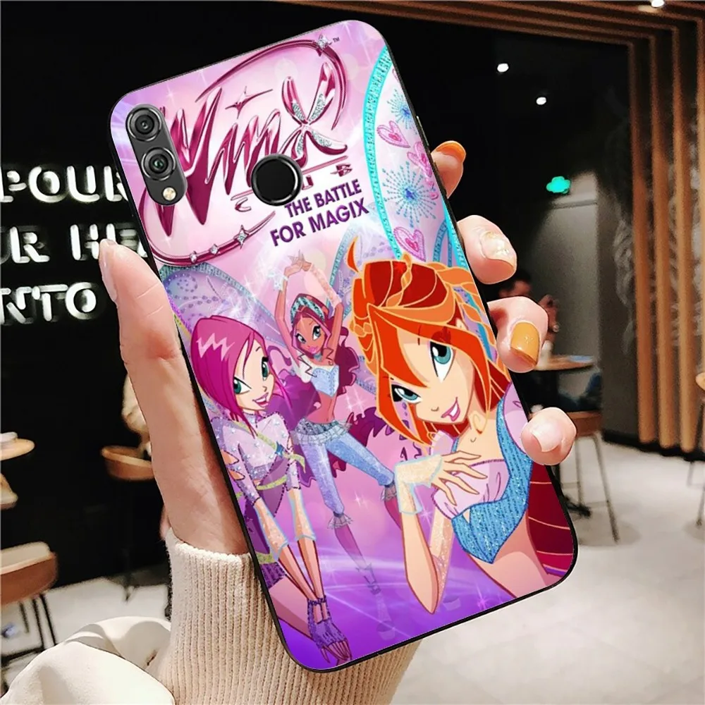 Girl W-Winx Clubs Mousepad For Redmi 8 9 10 pocoX3 pro for Samsung Note 10 20 for Huawei Mate 20 30 40 50 lite