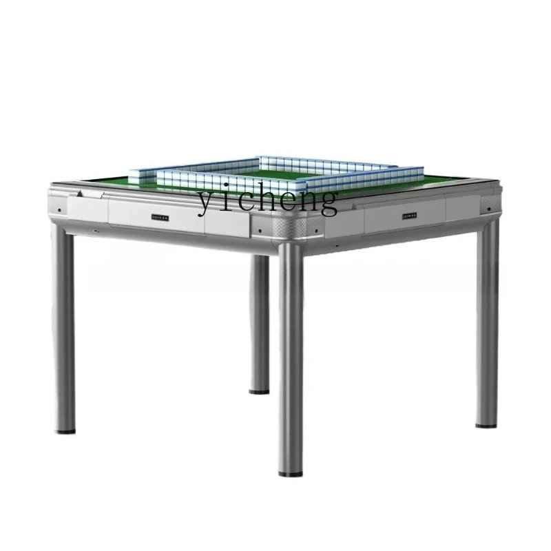 MJ-18 automatic household mahjong table dining table dual-purpose four-port machine chess and card room silent mahjong machine