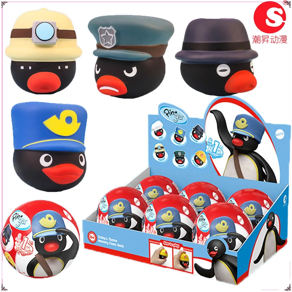 

New Genuine Pingu Gashapon Blind Box Cute Surprise Mystery Model Toys Desktop Decoration Accessories Boys Girls Gifts Hot Sales