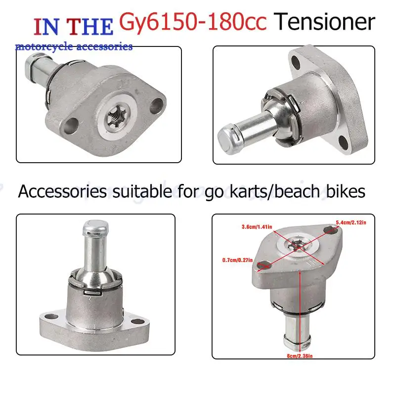 Timing Chain Tensioner 125 150cc GY6150CC-180CC Engines for Yamaha Scooter Go Kart ATV Sturdy and durable