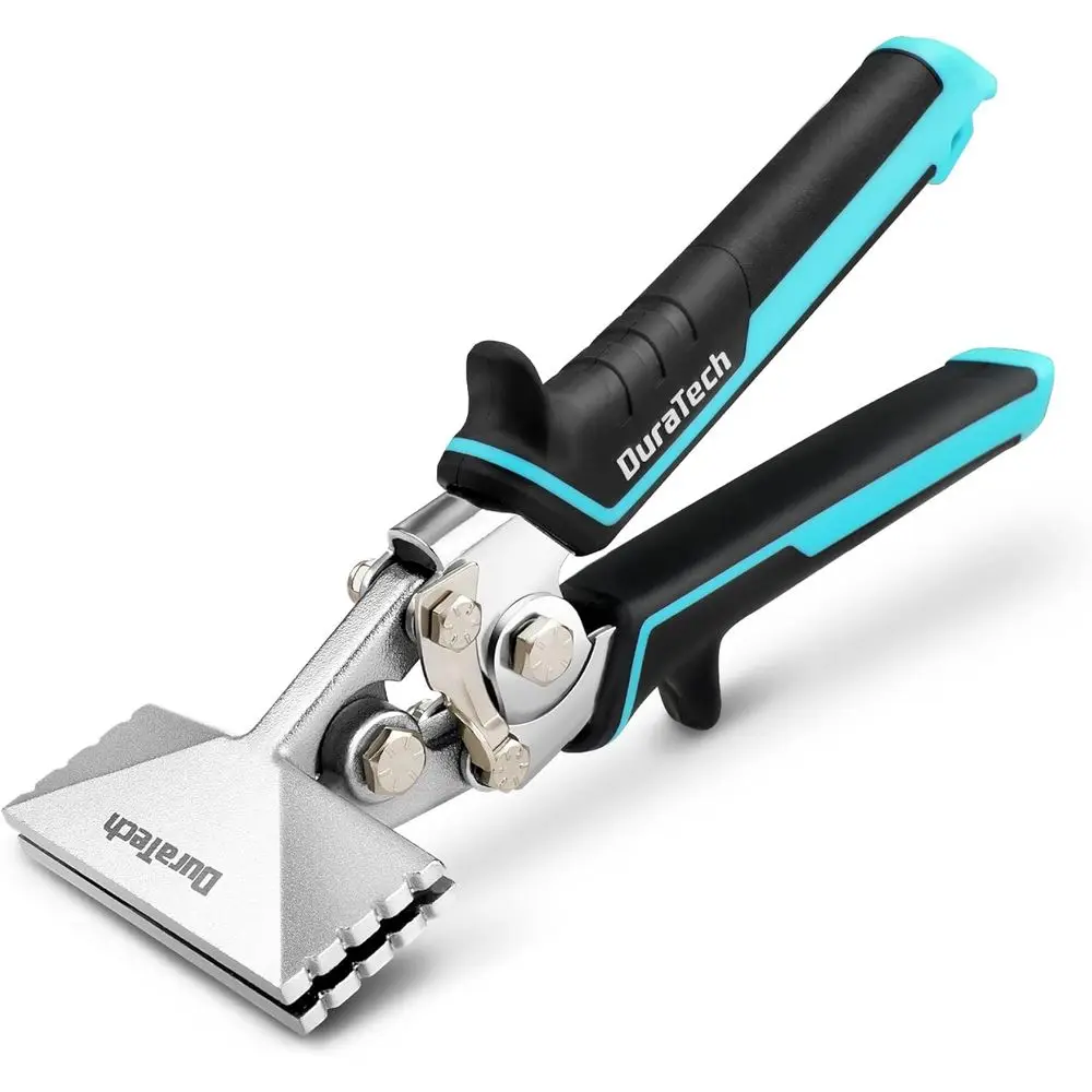 

3 Inch Hand Metal Bender with Ergonomic TPR Handle, Straight Jaw for Bending, Seaming, and Flattening Metal