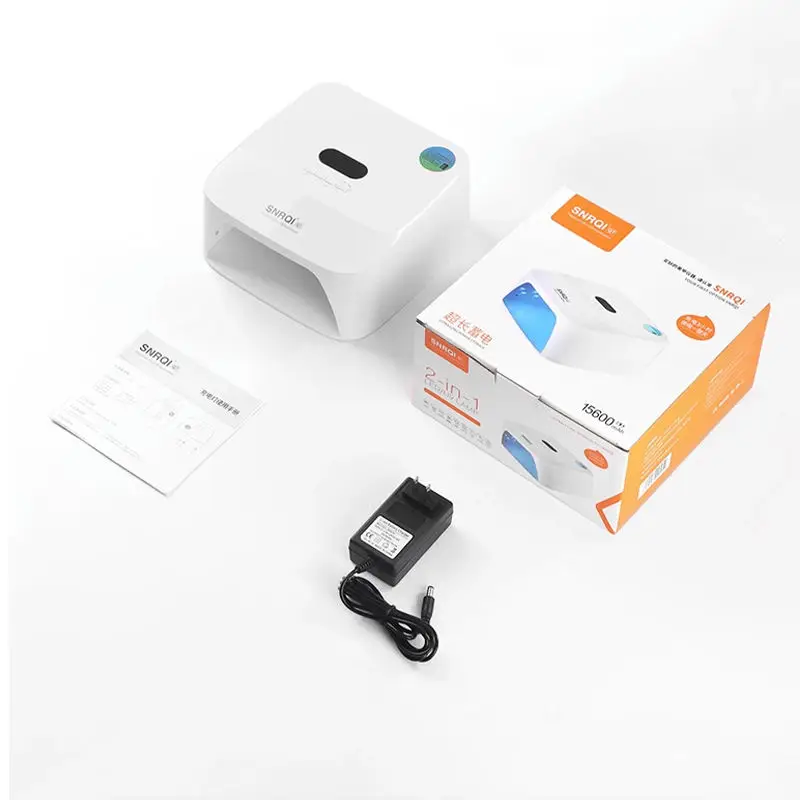 48 W oplaadbare UV LED-nagellamp Professionele nageldroger met 4 timers Autosensor Sneldrogend voor gelnagels en salon