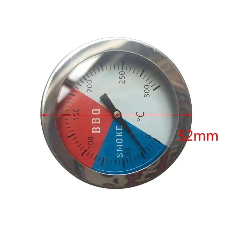 U4LA bimetal oven termometer panggangan pit pit jarum runcing mudah dibaca