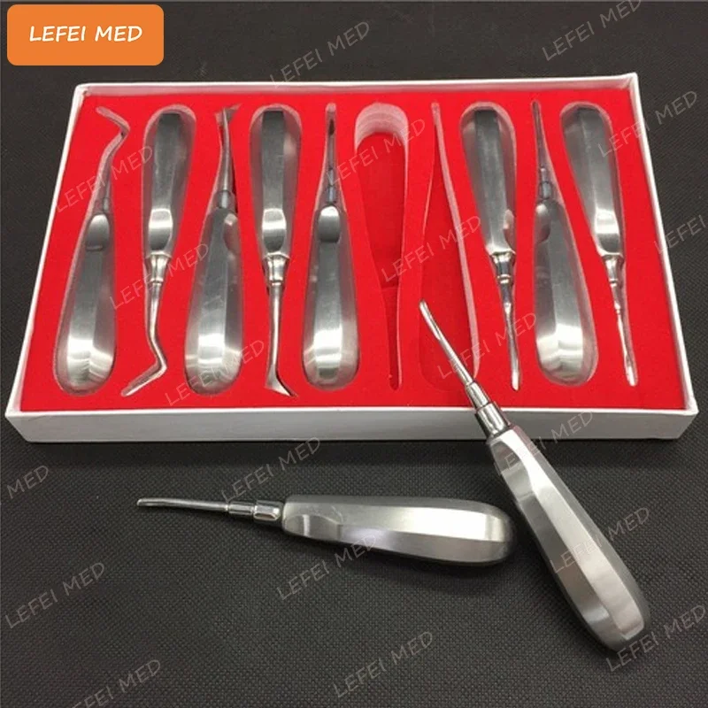 10pcs/Pack  root elevators kit Stainless Steel root elevator  Minimally Invasive Tools  dentals root elevator set