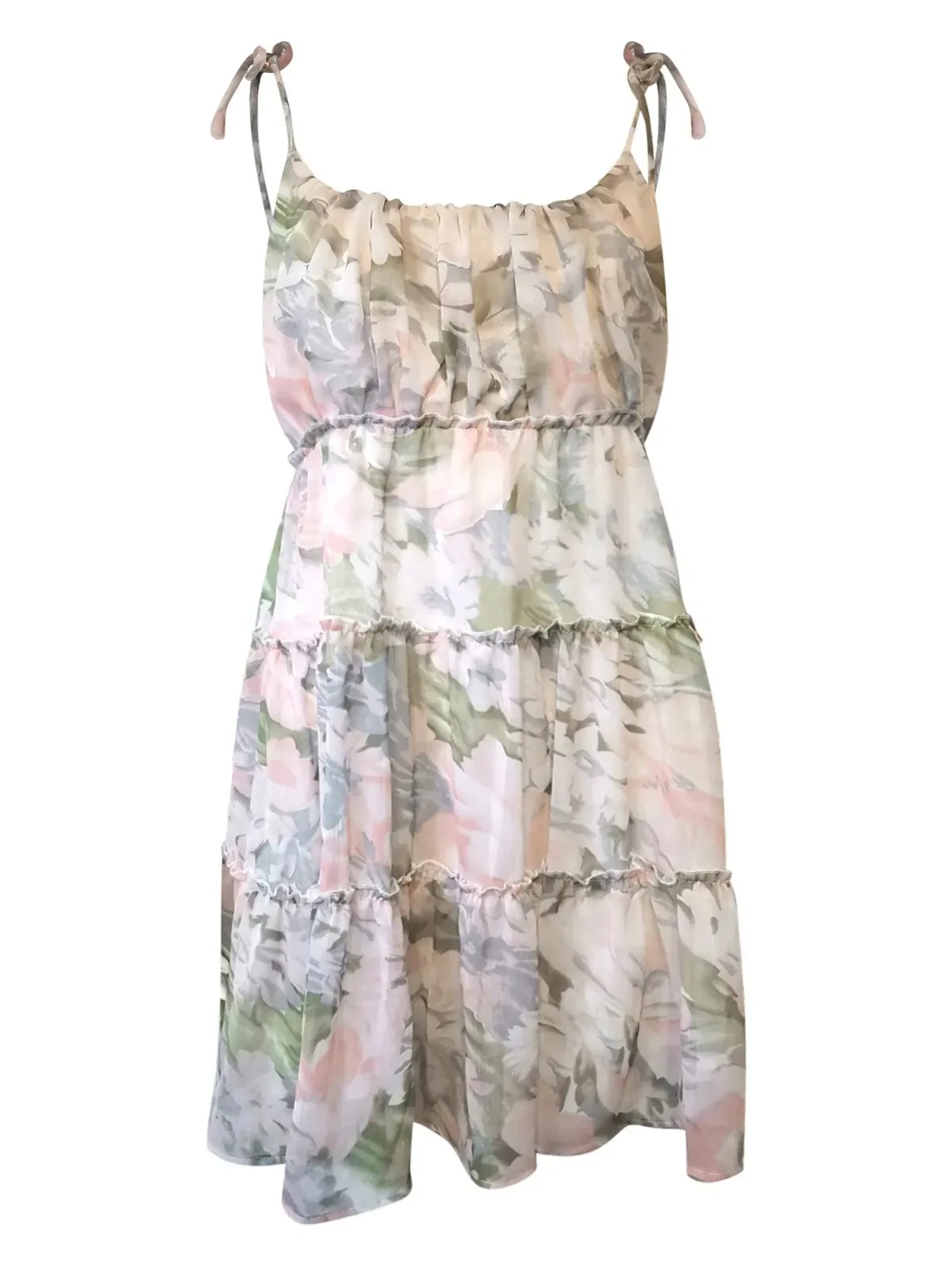 Robe d'été décontractée à bretelles Spaghetti, motif Floral, Style bohème, robe De plage, mode, Sexy, usage quotidien, jupes courtes, Ropa De Mujer WZM8