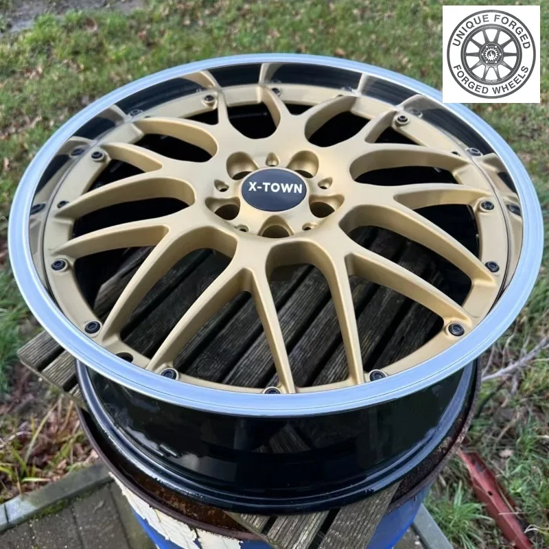 26 Style Matte Bronze 18 19 20 21 22 Inch 5x120 5x114.3 PCD Concave Deep Dish Rims Forged Wheels For Audi For Luxury For Tesla F