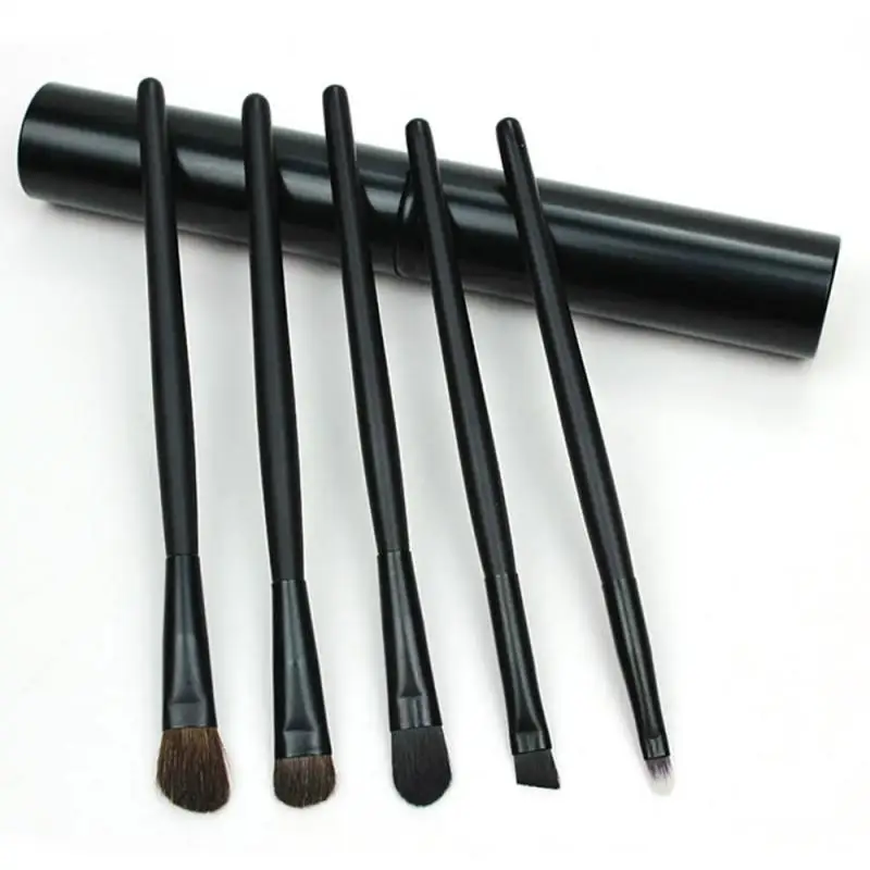 1/2PCS box Professional Travel Portable Mini Eye Makeup Brushes Set Smudge Eyeshadow Eyeliner pennello per sopracciglia pennello per trucco labbra