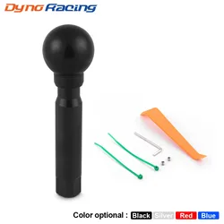 Automatic A/T Gear Shift Knob Shifter Lever Trim For Honda Fit For Jazz GK5 City GM6 Round Ball Button Shifter Knob Handle