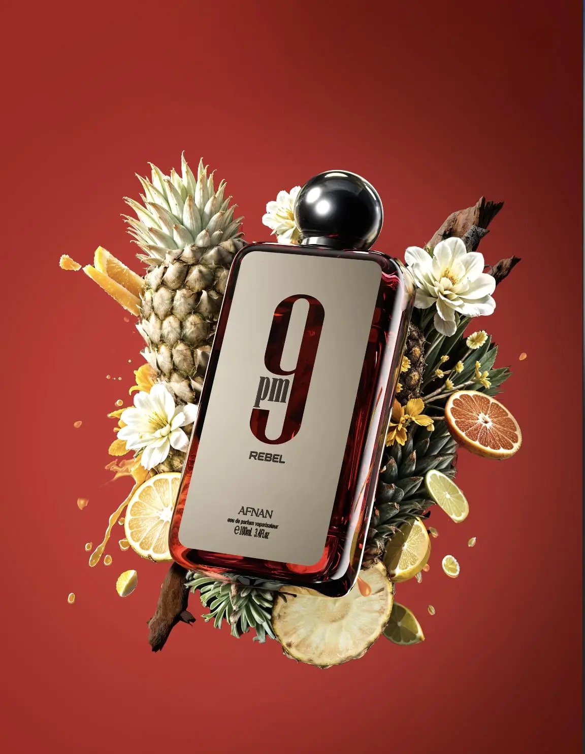 Afnan 9 pm rebel eau de parfum unisex profumo a lunga durata_voghion.com