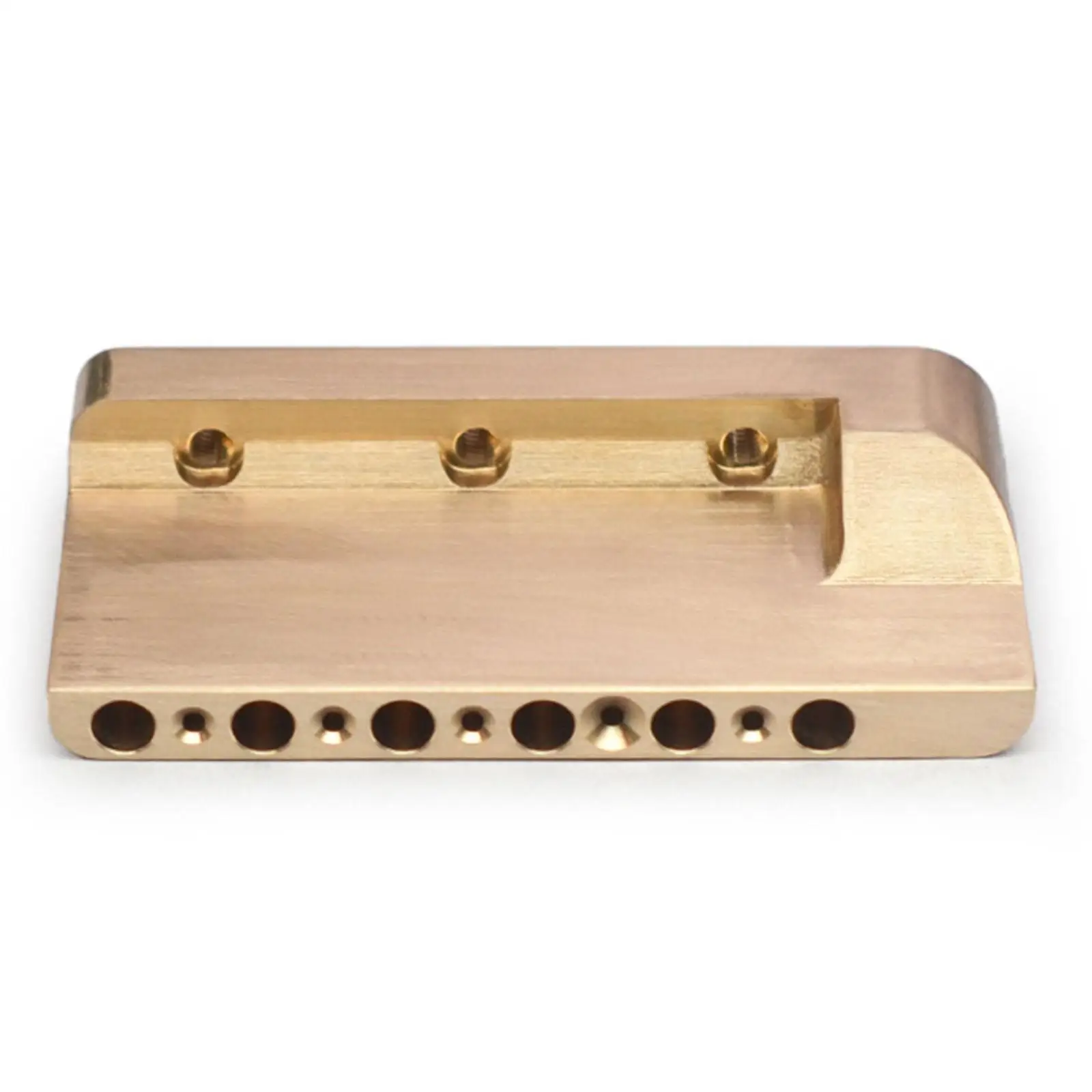 

Guitar Bridge Tremolo Block ST Electric Guitar Bridge Base Heavy Duty Vibrato System for Guitars Electric Guitar Brass Base