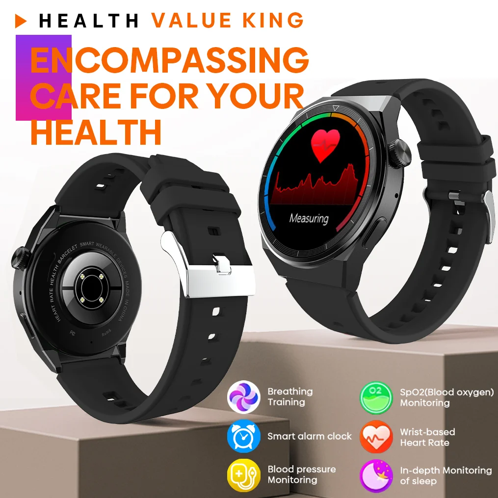 Imagem -06 - Pro Smartver Impermeável para Homens Relógios Inteligentes Originais Tela hd Amoled Chamada Bluetooth Rastreador Gps Frequência Cardíaca Ip68 2024 Gt3