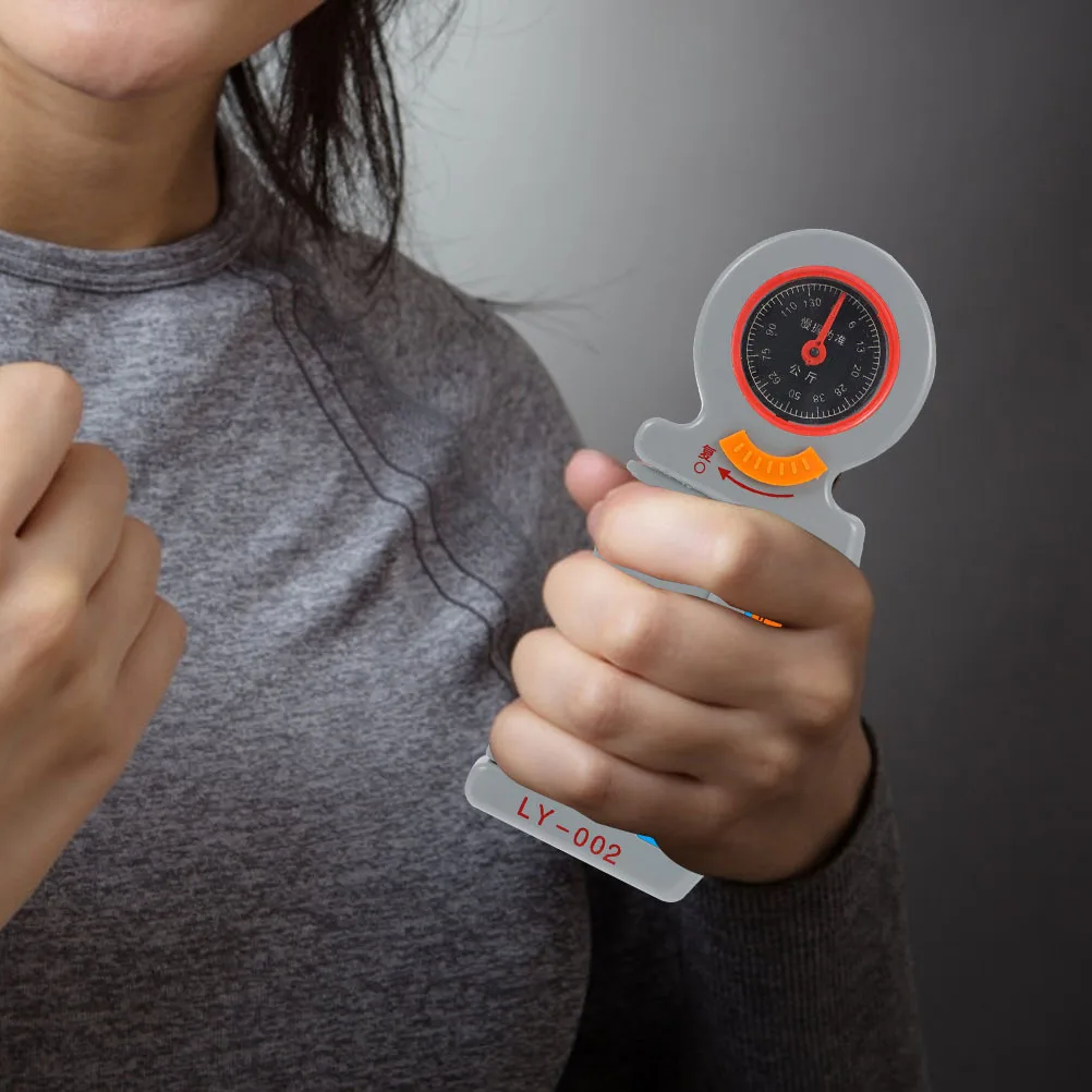 

2Pcs Grip Strength Tester Durable Hand Exerciser for Home and Travel Use Hand Gripper Finger Exerciser Man Finger Trainer