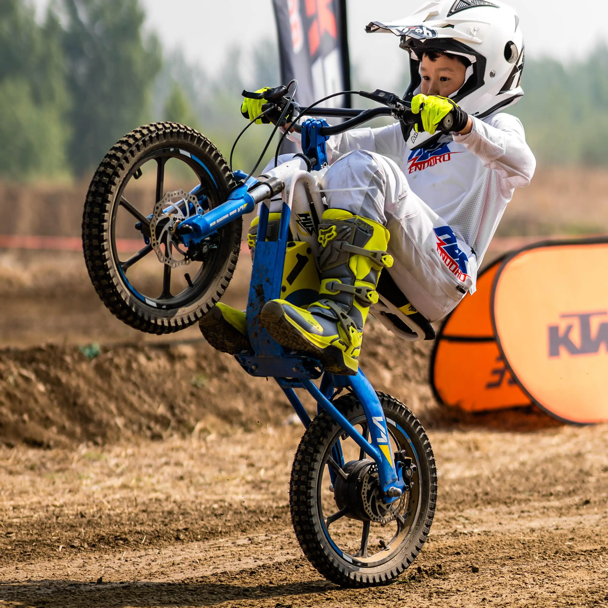 

2025 Kids Bicycle Hus Electric Kids Racing Bike 653W High Quality and Fast Kid Dirt Ebike off Road 12 16 18 20 Inch Tire Ebike