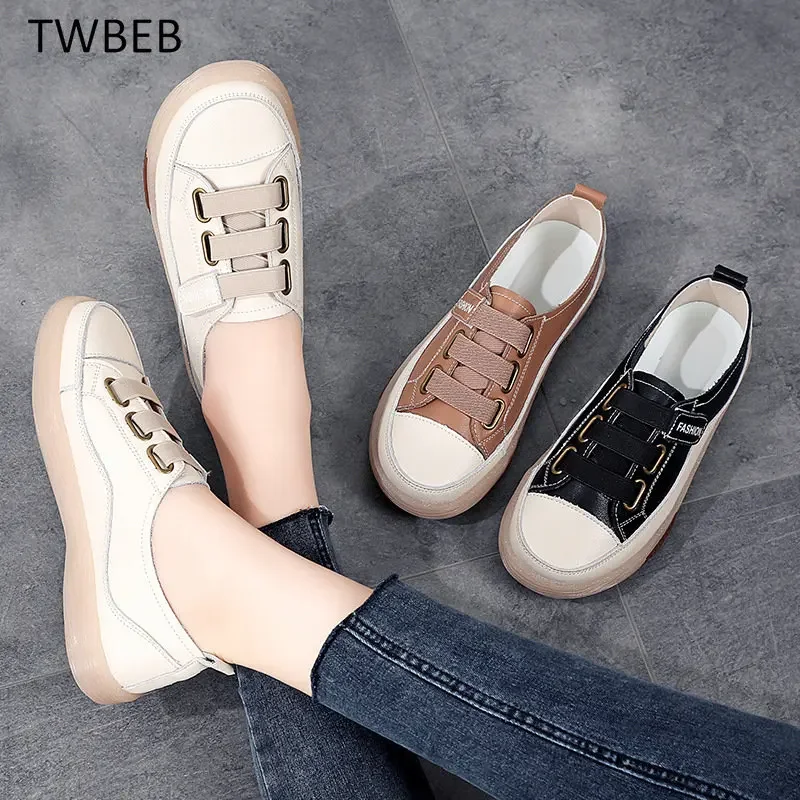 Spring Women\'s Flat Shoes 2023 Orthopedic Loafers Woman Moccasins Stitched Slip on Ballet Flats for Women Nurse Shoe