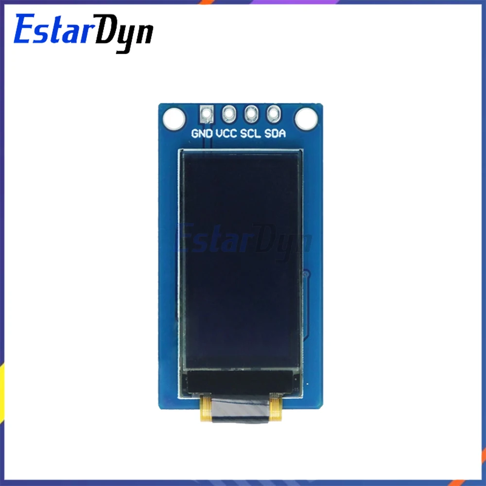Display OLED de 0,96 polegadas 64x128 SSD1107 Módulo de tela vertical com branco para Arduino Raspberry Pi ESP32 DIY