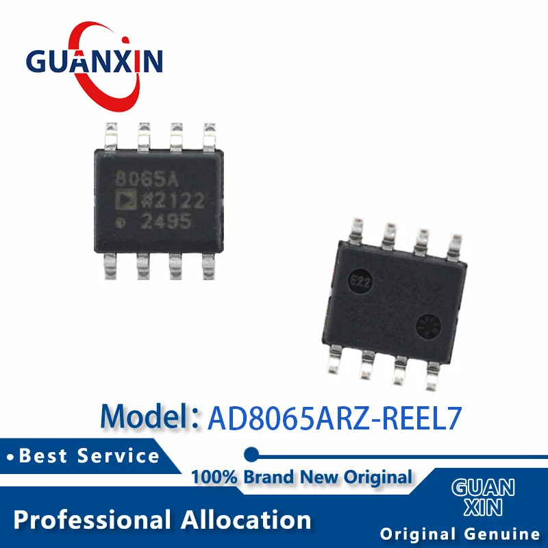

100% New electronics AD8065ARZ-REEL7 AD8065ARZ-REEL AD8065ARZ SOIC-8 Marking 8065A AD8065