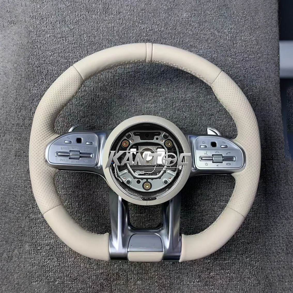 For Mercedes Benz AMG Steering Wheel W176 W205 W212 W222 W463 W464 W205 W44 W204 W218 E63 Sports Steering Wheel