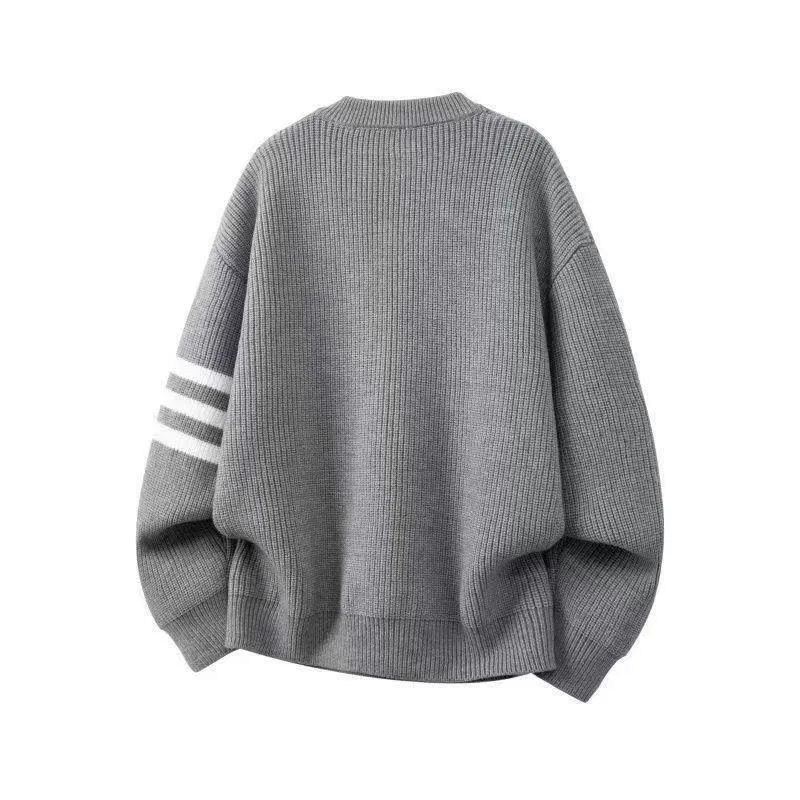 

Men's Autumn/Winter New Arrival Sweater Casual Korean Style Loose Fit Premium Long Sleeve Pullover Knitwear