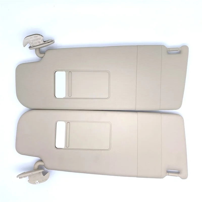 Car sun visor vanity mirror sun block grey / beige For SKODA Octavia 2007-2017 1ZD857551A 1ZD 857 551A 1ZD857552A