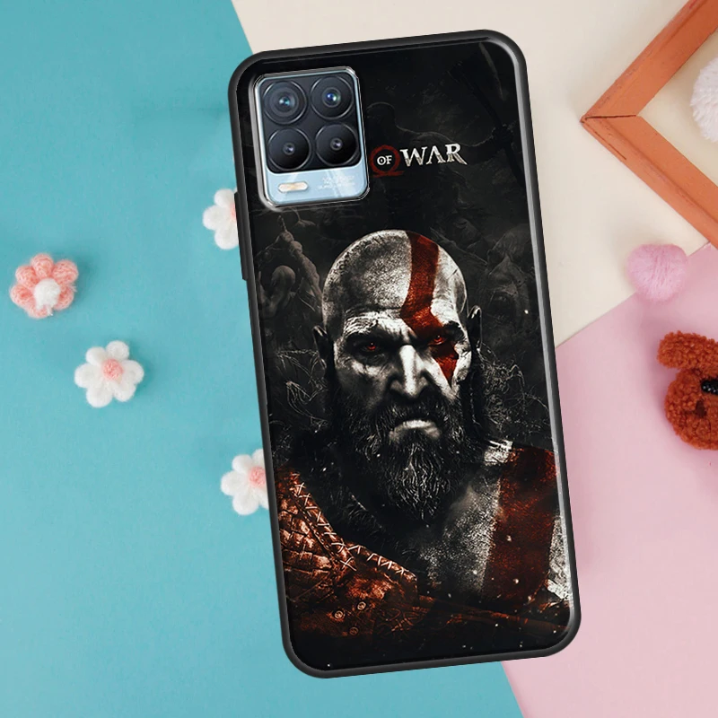 God of War для OnePlus 11 10 Pro 10T Nord CE 2 Lite Realme C55 C35 C33 C31 C30 C21Y GT Neo 5 3 2T чехол