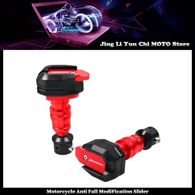 

For KAWASAKI NINJA ZX-25R ZX25R ZX 25R 2020-2024 Motorcycle Falling Protection Frame Slider Fairing Guard Crash Pad Protector