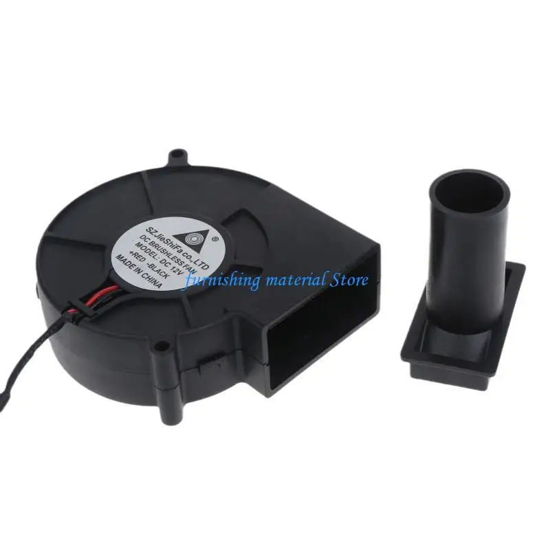 Y5GD BBQ AIR Blower Smelting Metal Fan 12V 4000 دورة في الدقيقة 5.5x2.1mm من منفاخ الطهي