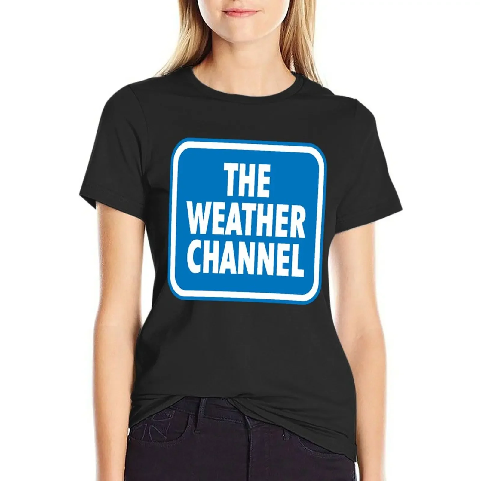 THE WEATHER CHANNEL T-Shirt tees summer tops t-shirt dress for Women graphic