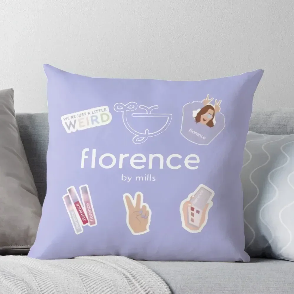 

Florence by mills Throw Pillow anime girl pillow pillowcase Ornamental Pillow