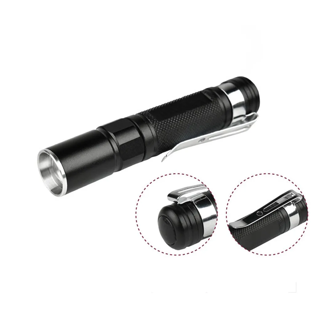 Portable Mini Pen LED Flashlight Waterproof Pen Light Pocket Torch Powerful LED Lantern AAA Battery Gifts Party Supplies