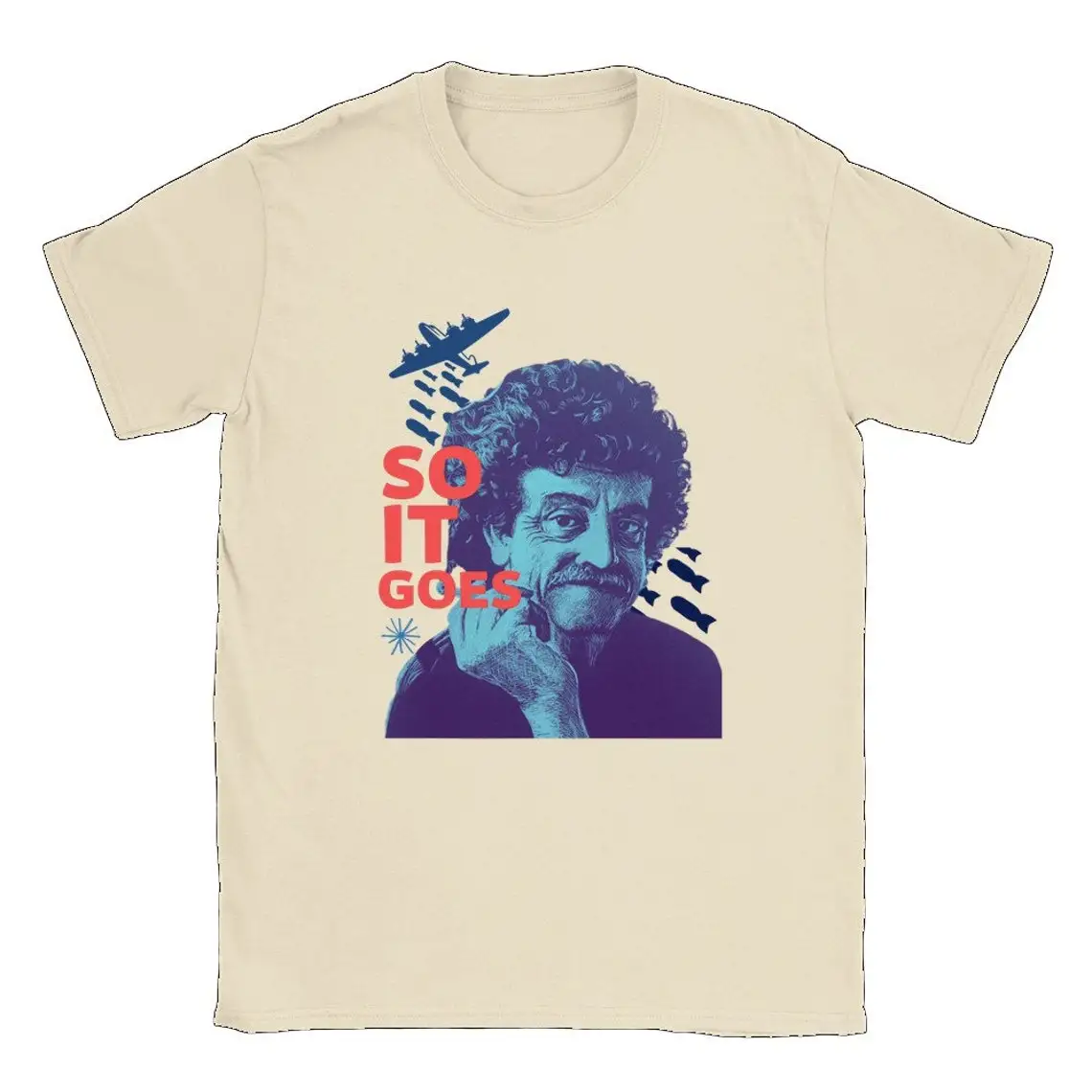 Kurt Vonnegut Literary Tribute Tee: Classic Author Homage Artist Shirt Lovers Gift Fans