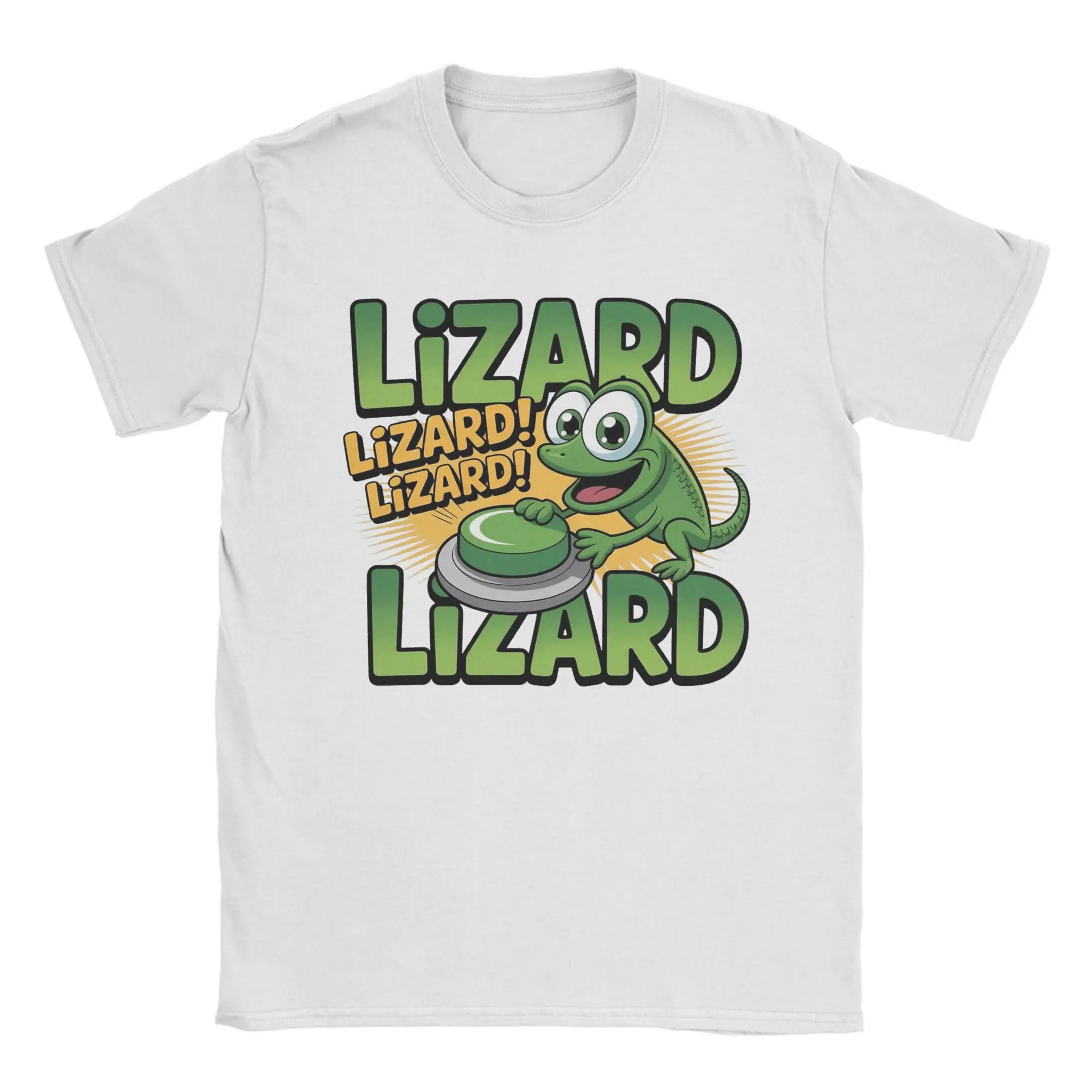 Men Women T-Shirt Funny Tom Lizard Lizard Lizard Meme Leisure Cotton Tees Short Sleeve Hoppers T Shirts O Neck Tops Classic