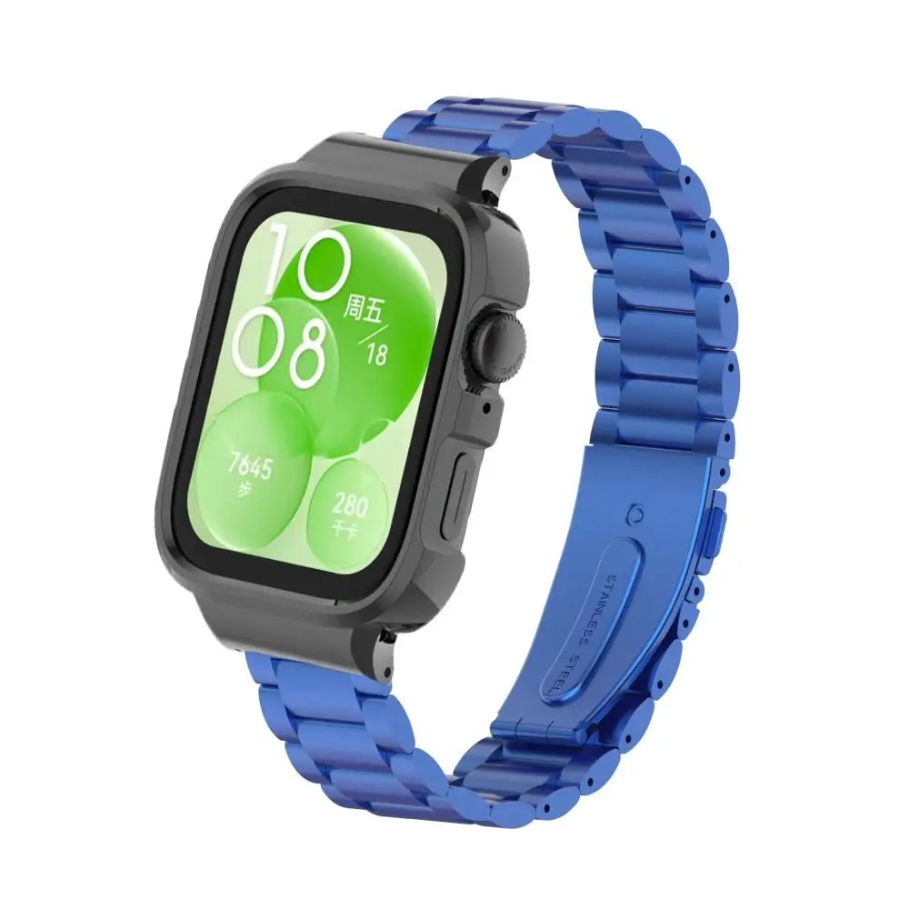 Сменный металлический ремешок для часов, гибкий металлический ремешок, модный ремешок для смарт-часов, браслет для часов HUAWEI Watch Fit3