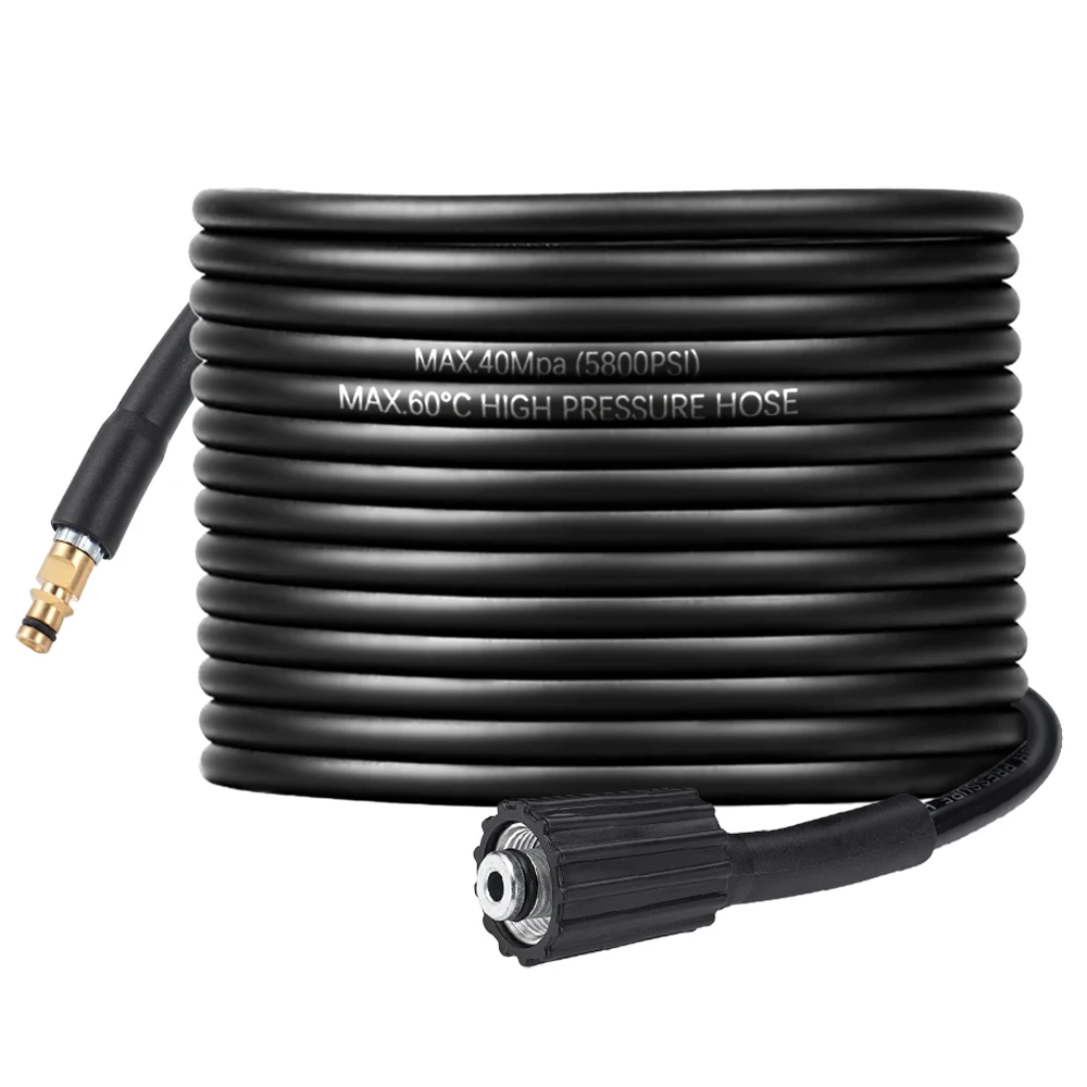 6/8/10/15-meter high-pressure cleaning hose for car washing pipeline cleaning Karcher K2 K3 K4  K5 garden cleaning vehicle tools