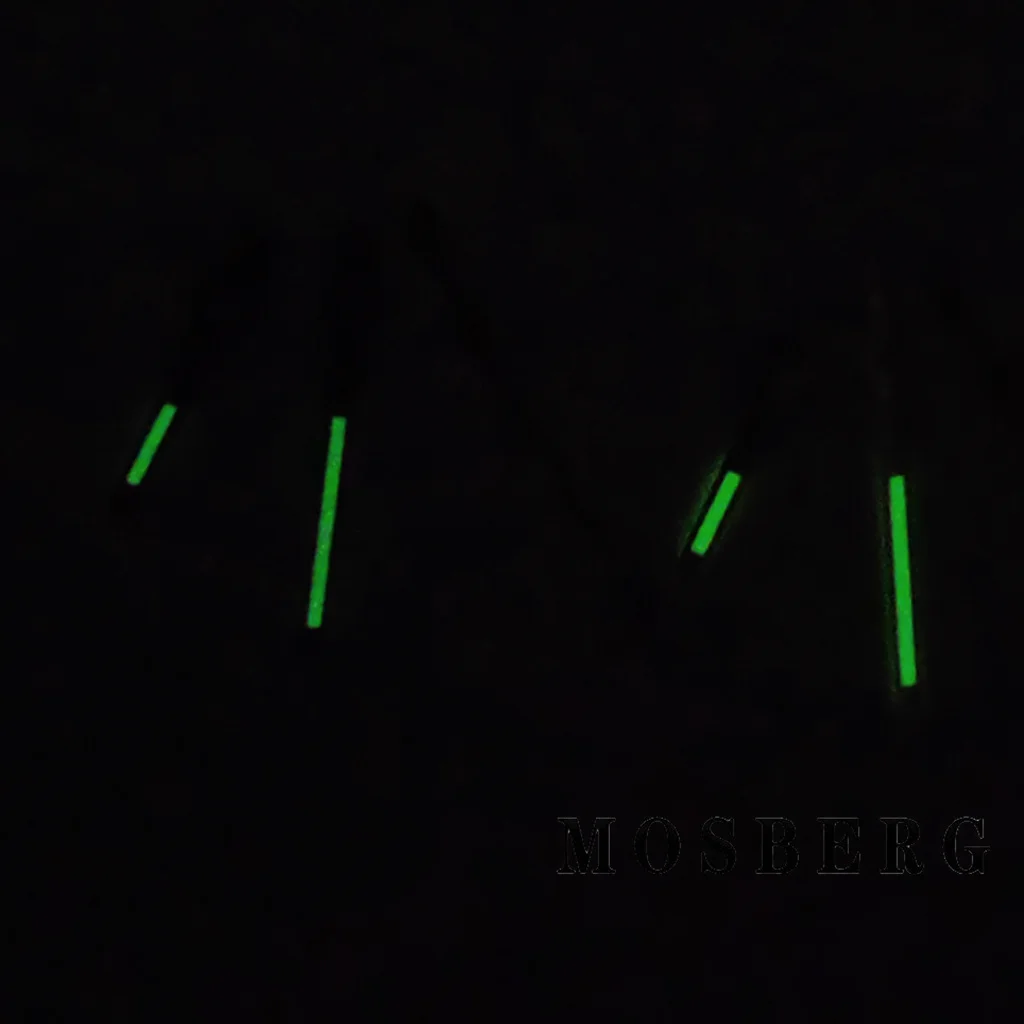 Lancette dell'orologio NH35 verde luminoso argento/nero adatte per orologi NH35 NH36 parti di movimento automatico