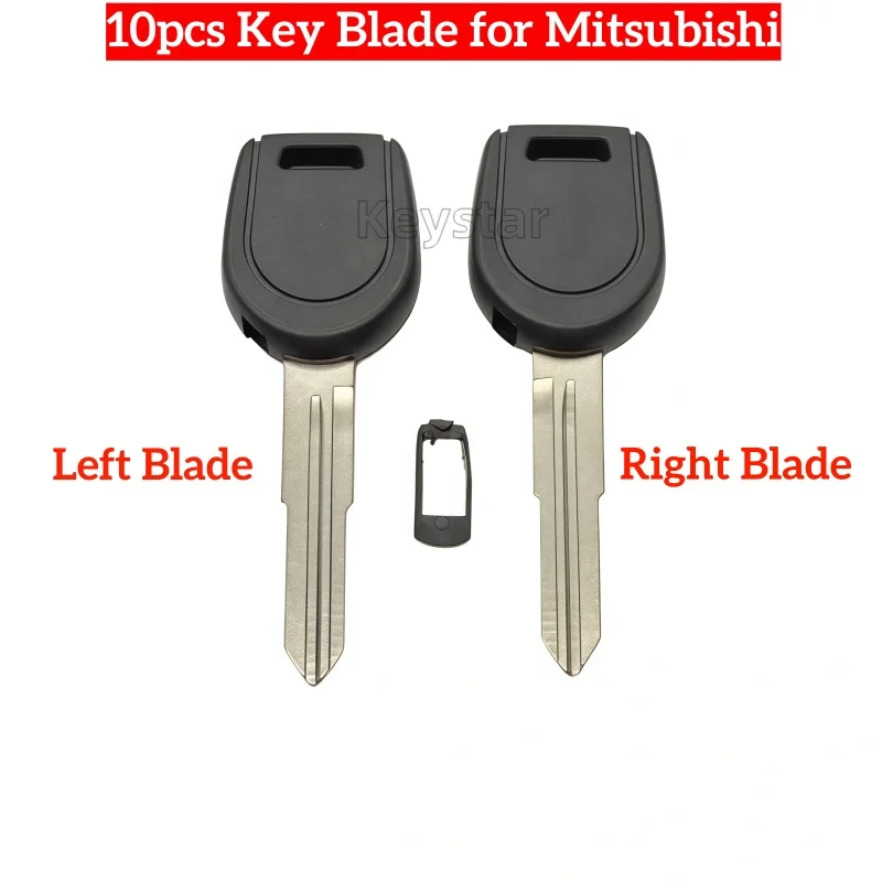 

10pcs MIT11 Car Non-Transponder Key Shell MIT11R Blade Chip Less Key for Mitsubishi Lancer Eclipse Outlander Mirage ASX Attrage