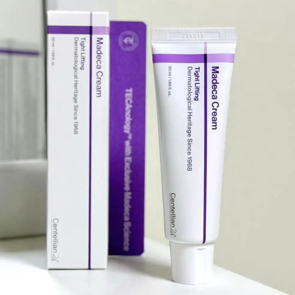 1/2/3PCS Centellian 24 Crema Facial Hidratante y Humectante 50ml Fortalece la Barrera Cutánea Bajo el Maquillaje Ilumina, da Brillo y Suaviza S