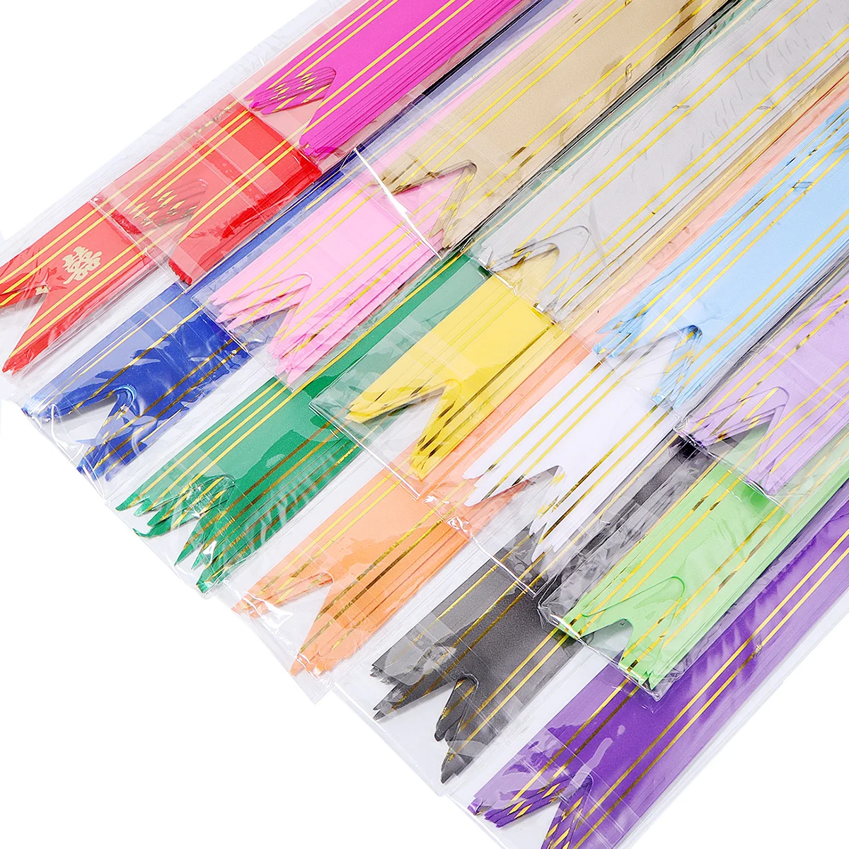 20 teile/los Bunte Pull Blume Bogen Knoten Geschenk Verpackung Bogen Pull Bogen Geschenk Bänder Für Geburtstag Hochzeit Party DIY Hause Dekoration – Detail 6
