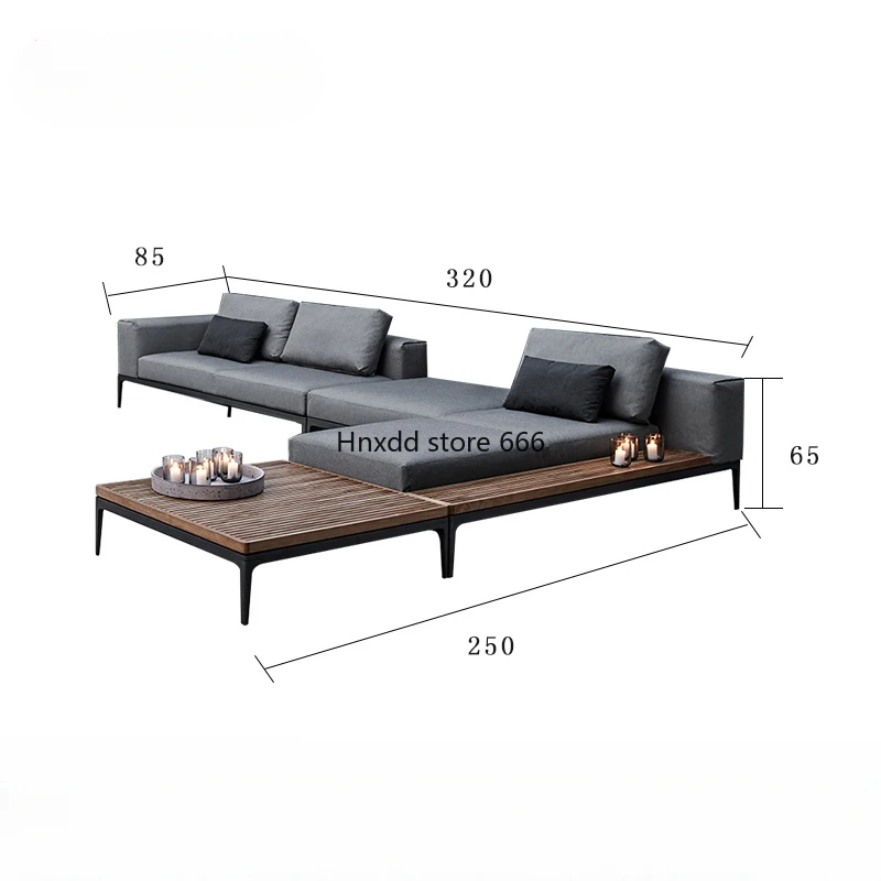 Lounge Garden Sofa Patio Sectional Floor Terrace Sofa 3 Person Muebles Jardin Exterior Y Terraza Garden Furniture