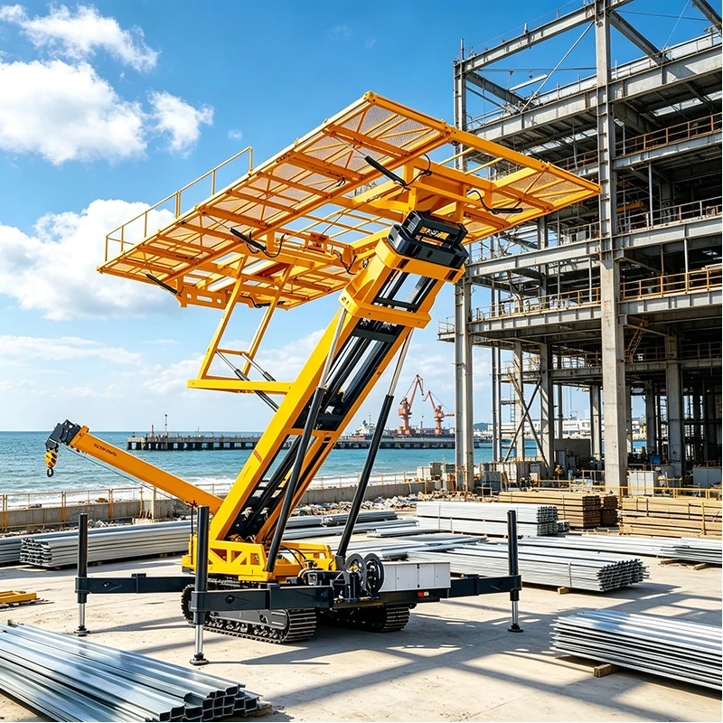 Industrial Industrial Construction Hoist Machine for Roof Panel Lifting Steel Roofing Sheet Installation Work Site Use - Aliexpress Deal