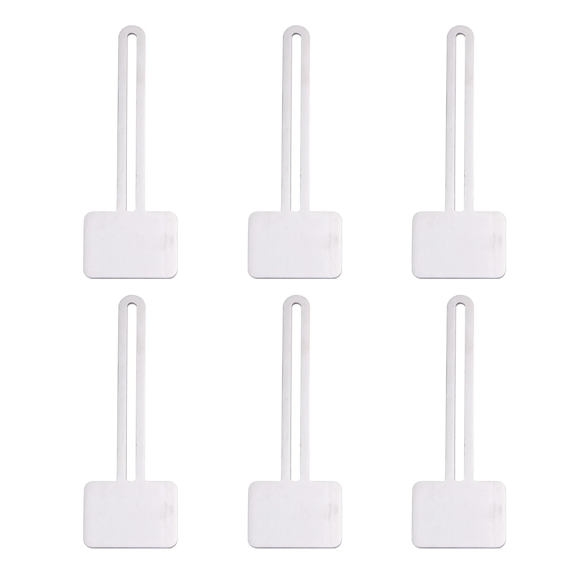 

6pcs Stainless Steel Toothpaste Squeezer Manual Extruder Tube Roller Dispenser Kit Long Term Use Home Daily Necessities