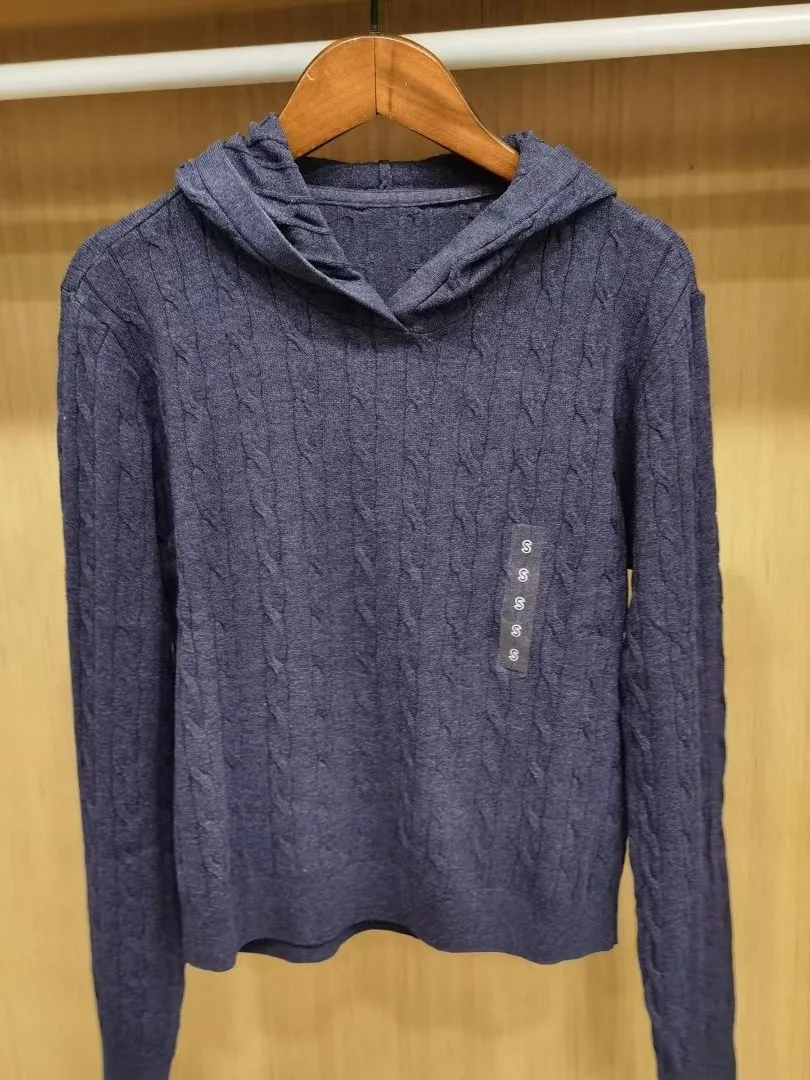 

Женская вязаная шапка Hine Waable, свитер на пуговицах, длинное свековое пальто из полиэфирного волокна, осенне-зимнее пальто Jaet