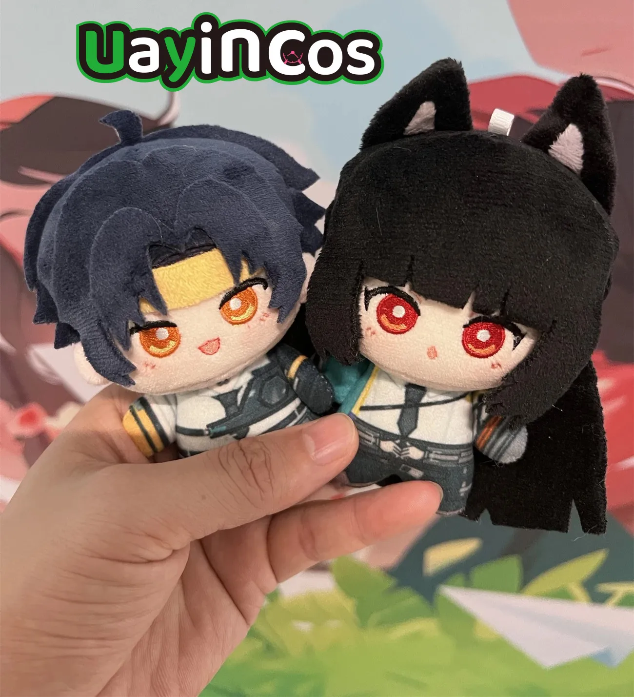 

10 см Zenless Zone Zero Hoshimi Miyabi Asaba Harumasa, мягкие плюшевые куклы, одежда, аниме, игра, брелок, сумка, игрушка для детей, Хэллоуин G