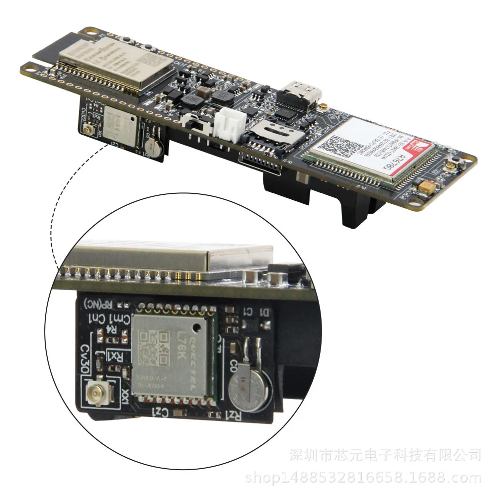 LILYGO ® T-A7670E R2 4G LTE CAT1 ESP32 with GSM GPRS EDGE