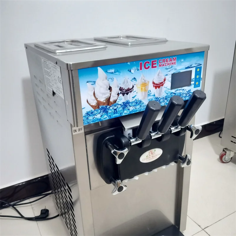 

Commercial Making Machine Ice Cream Machine Soft Serve Economic Commercial Automatic Tabletop Soft Ice Cream Maker