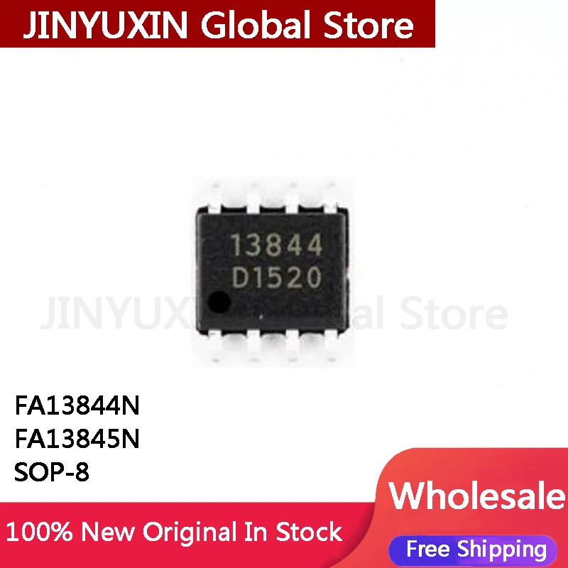 10Pcs FA13844N FA13844 13844 FA13845N FA13845 13845 SOP-8 IC Chip in Stock Wholesale