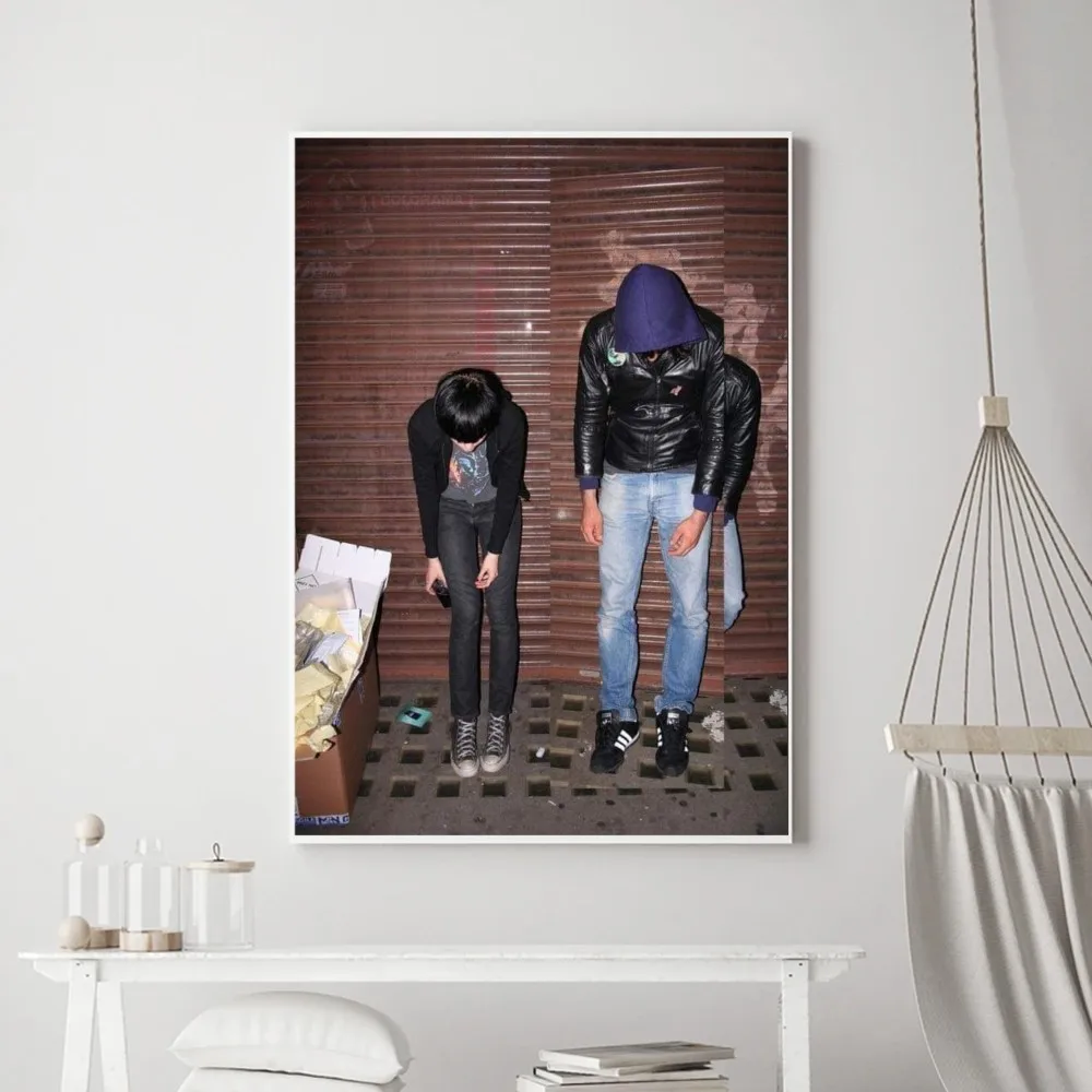 Crystal Castles Music Group Poster Prints Poster Wall Painting Bedroom Living Room Wall Bar Restaurant Sticker Small