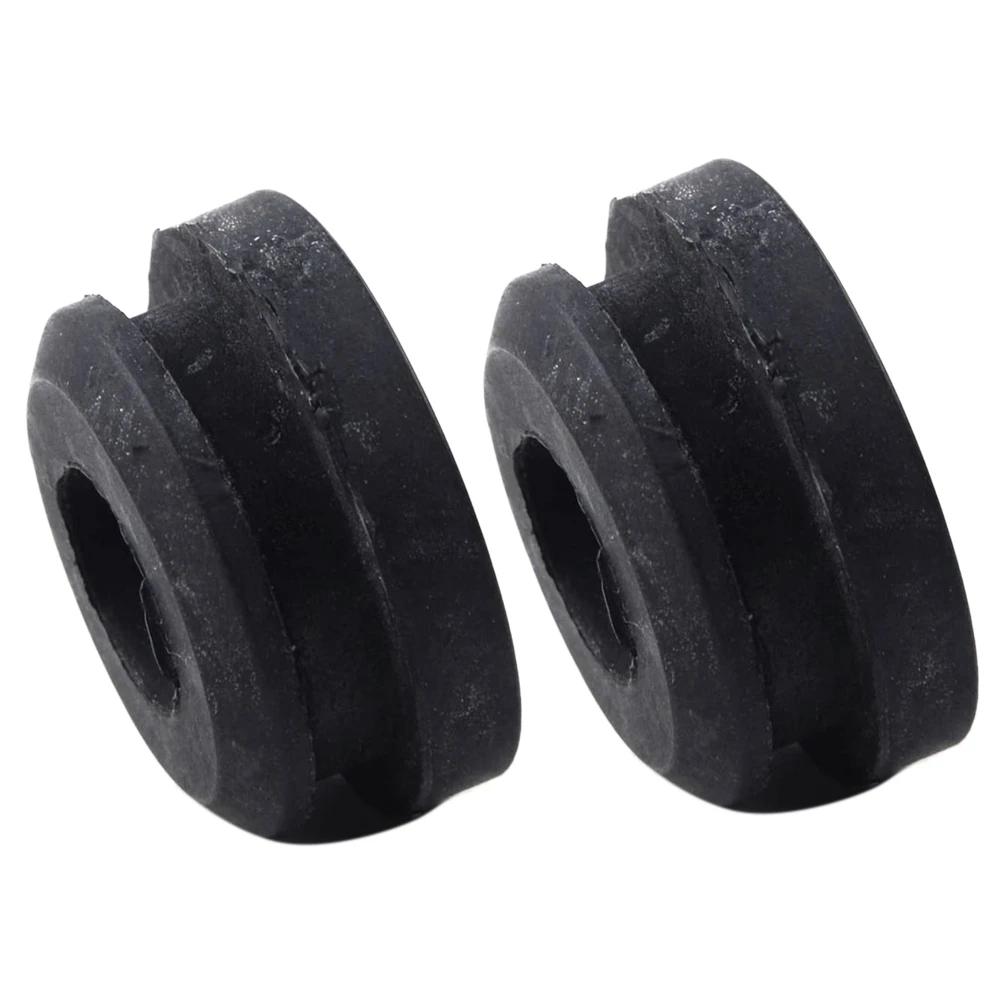 2PCS Radiator Assembly Upper Insulator Mounts Bushing Rubber Black Fit for Honda Accord Civic 74173-SJ4-000